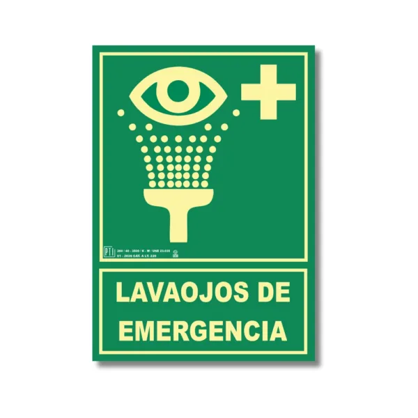 LAVAOJOS DE EMERGENCIA